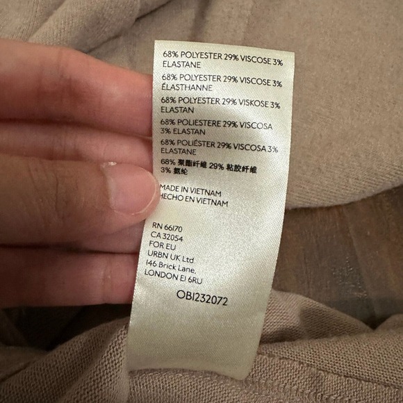 FREE PEOPLE WE THE FREE Cozy Time Funnel Neck Top in Chocolate - Picture 10 of 11